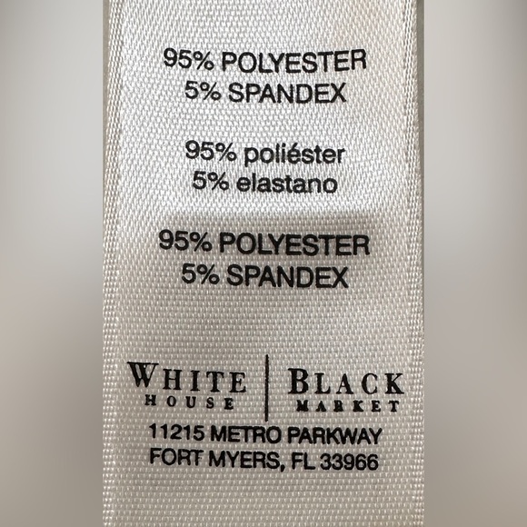 White House Black Market Geometric Print Tunic - Picture 5 of 6